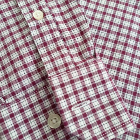 David Taylor Collection Men's Shirt – Long Sleeve Button-Down Plaid, Size S - Picture 5 of 9